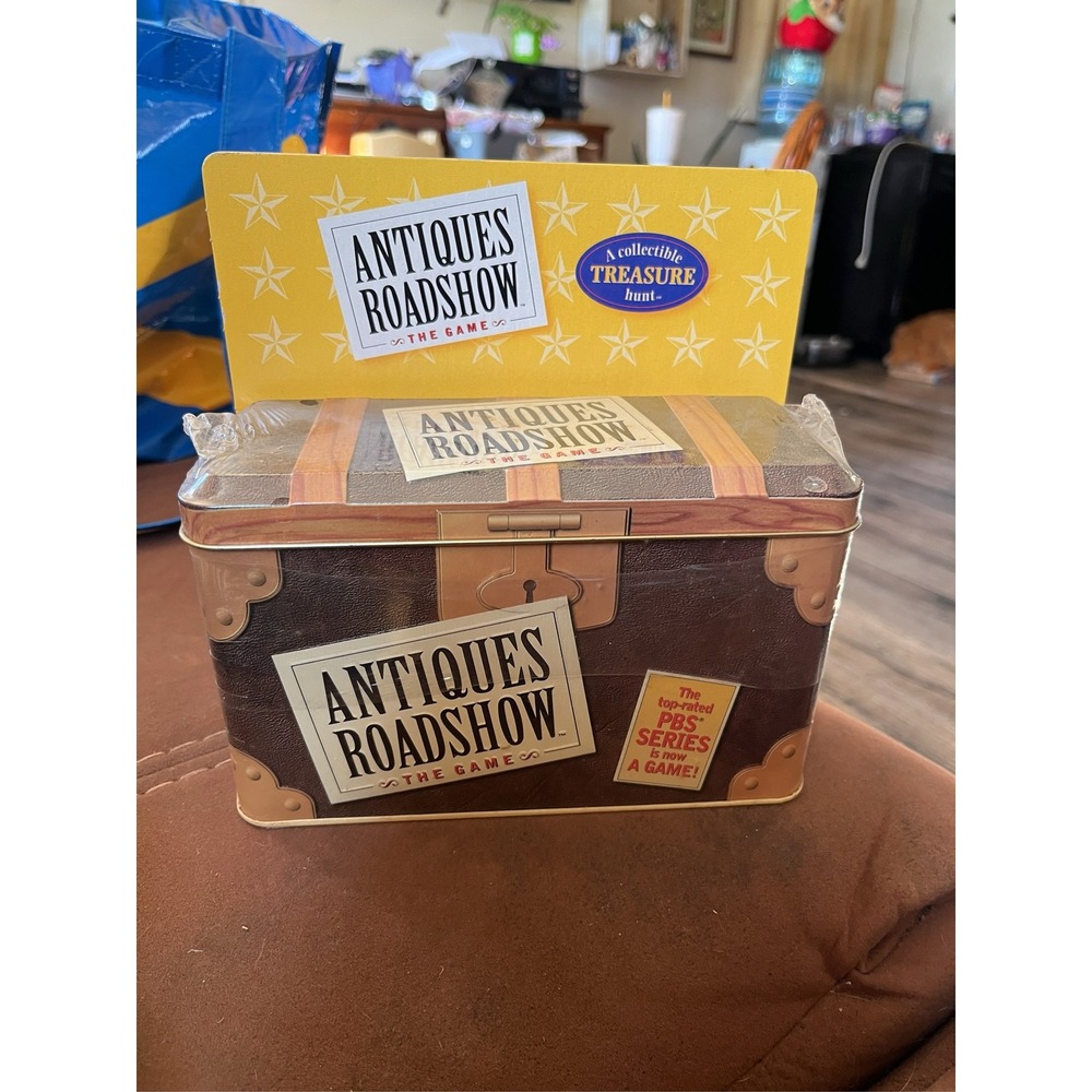 Antiques Roadshow The Game Hasbro Collectible Treasure Hunt Tin Edition